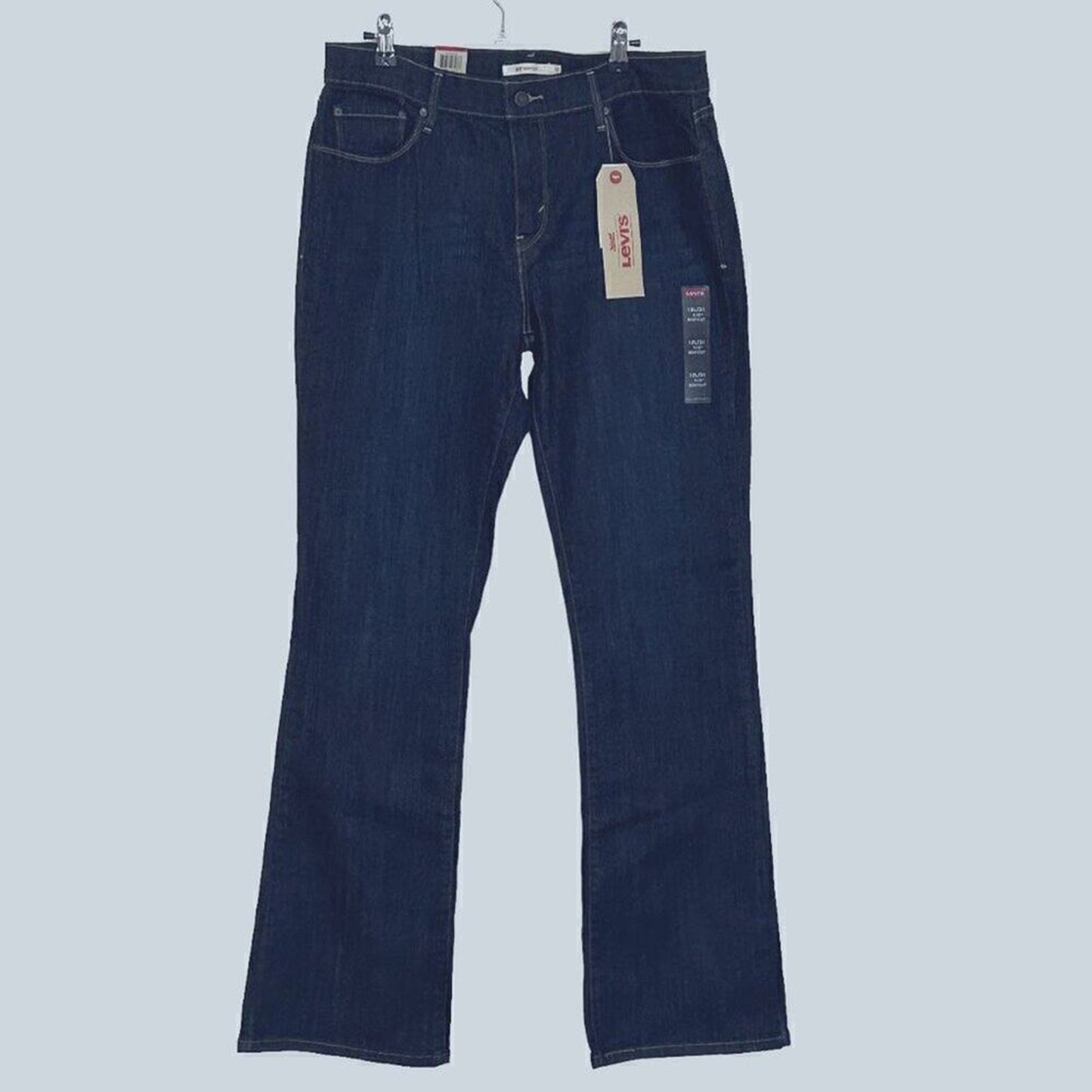 Levi's 515 Boot Cut Jeans Women's Size 34 x 31 Mid Rise Med. Blue NWT