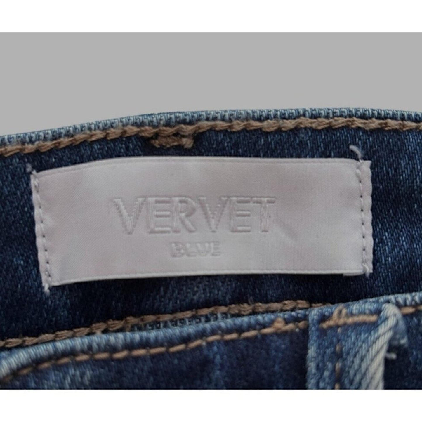 Vervet Wide Flare Women's Blue Jeans Leg Flare 12" Size 25 #J4-1580