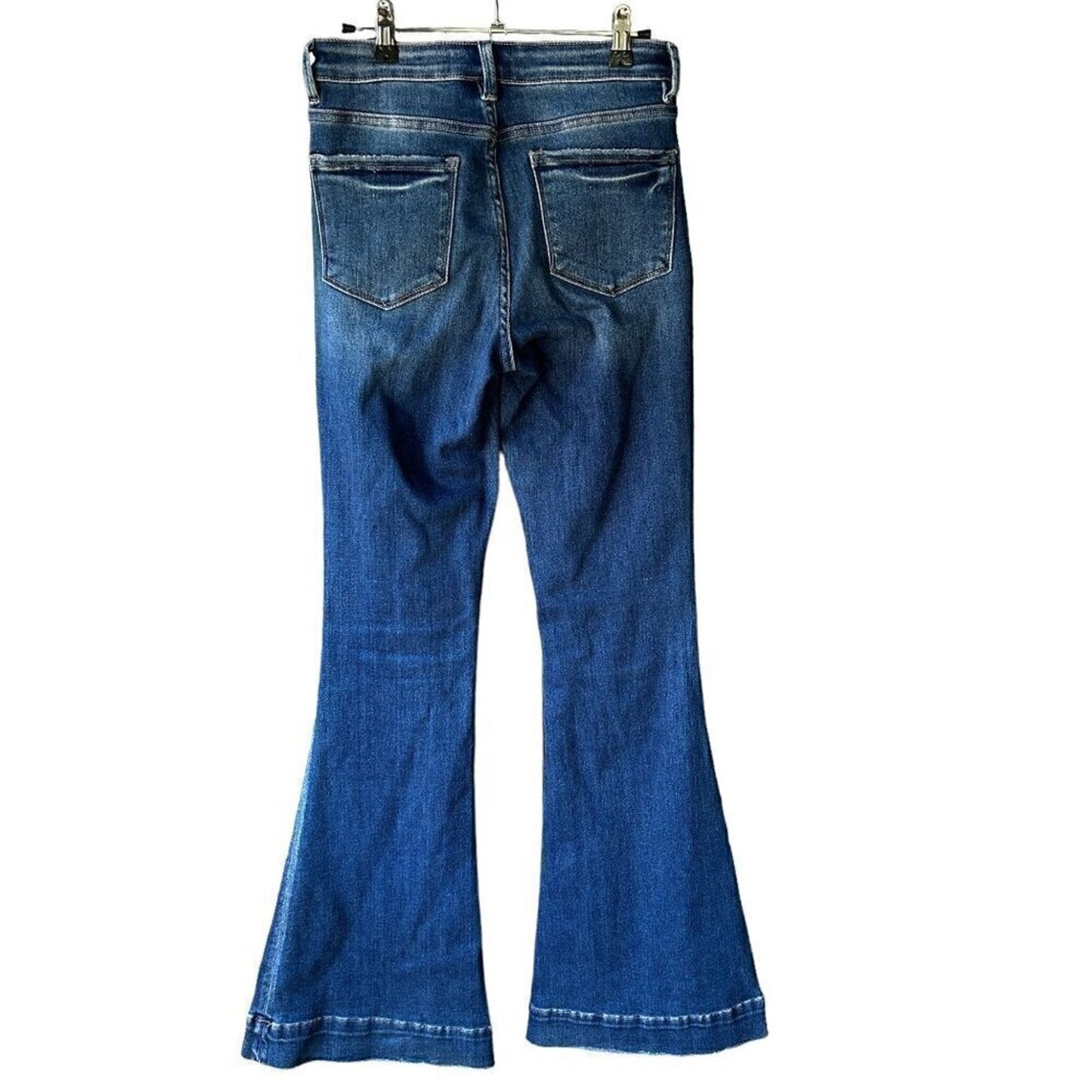 Vervet Wide Flare Women's Blue Jeans Leg Flare 12" Size 25 #J4-1580