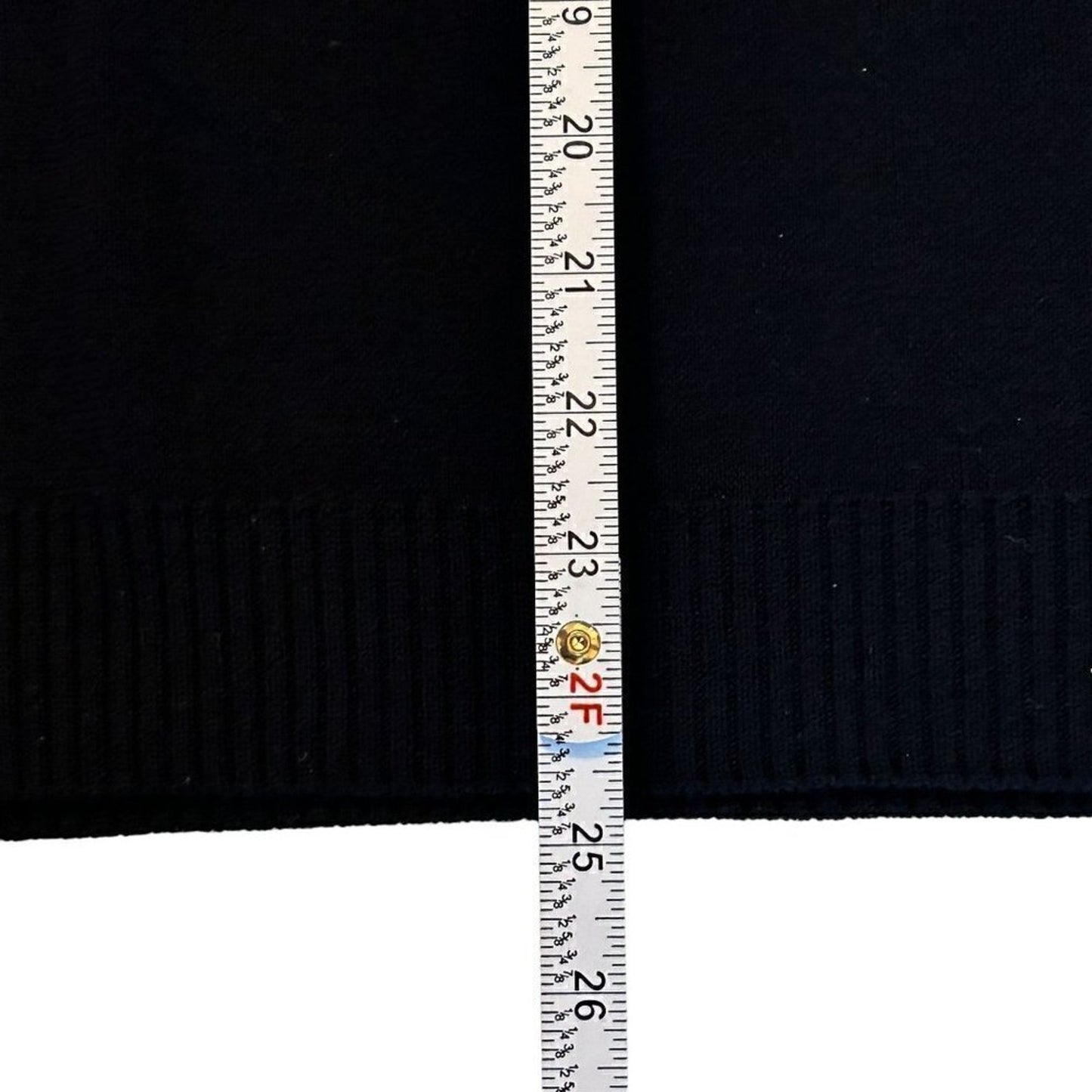 VTG 90's Lands End Sweater Vest Men's Size L Black Pullover - Golf Style #P1492