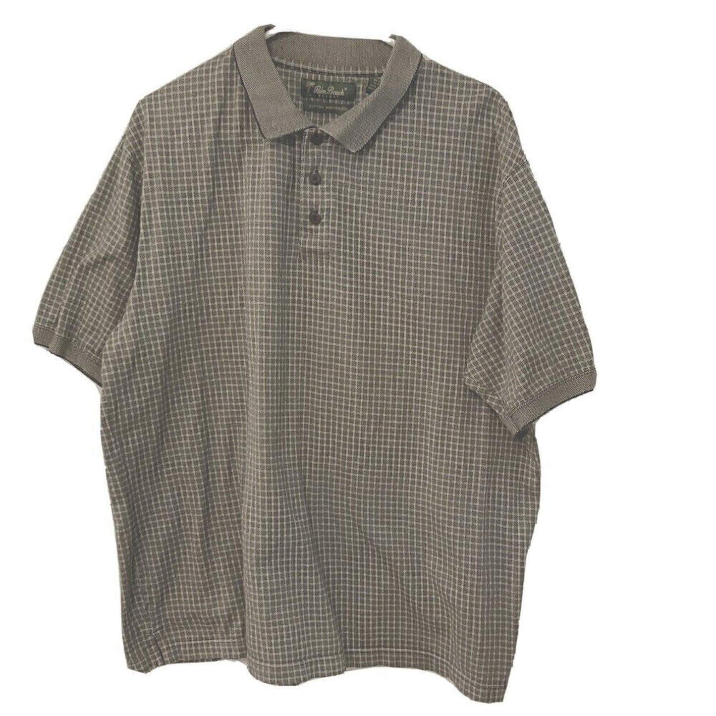 Palm Beach Resort Men's Mercerized Cotton Short Sleeve Polo Golf Shirt XL