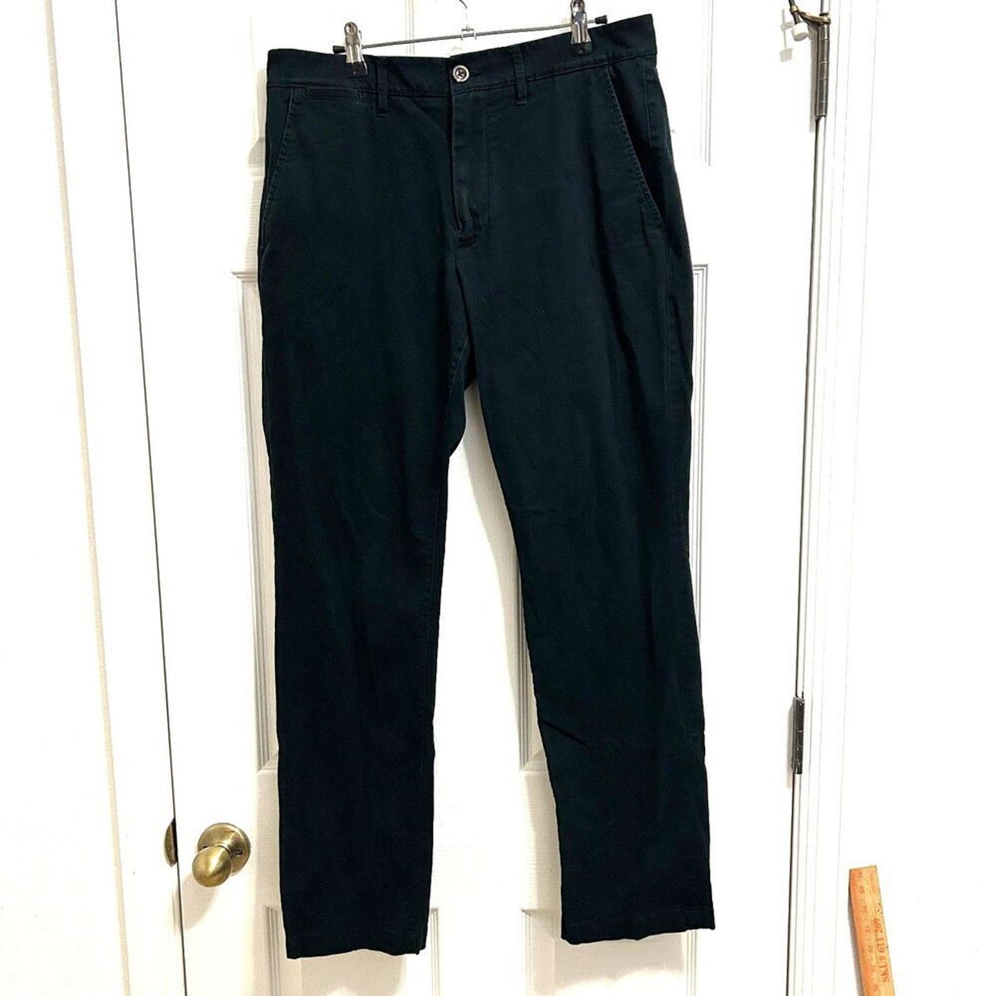 Goodfellow & Co Hennepin Chino Pants Men's 32x32 Black Flat Front
