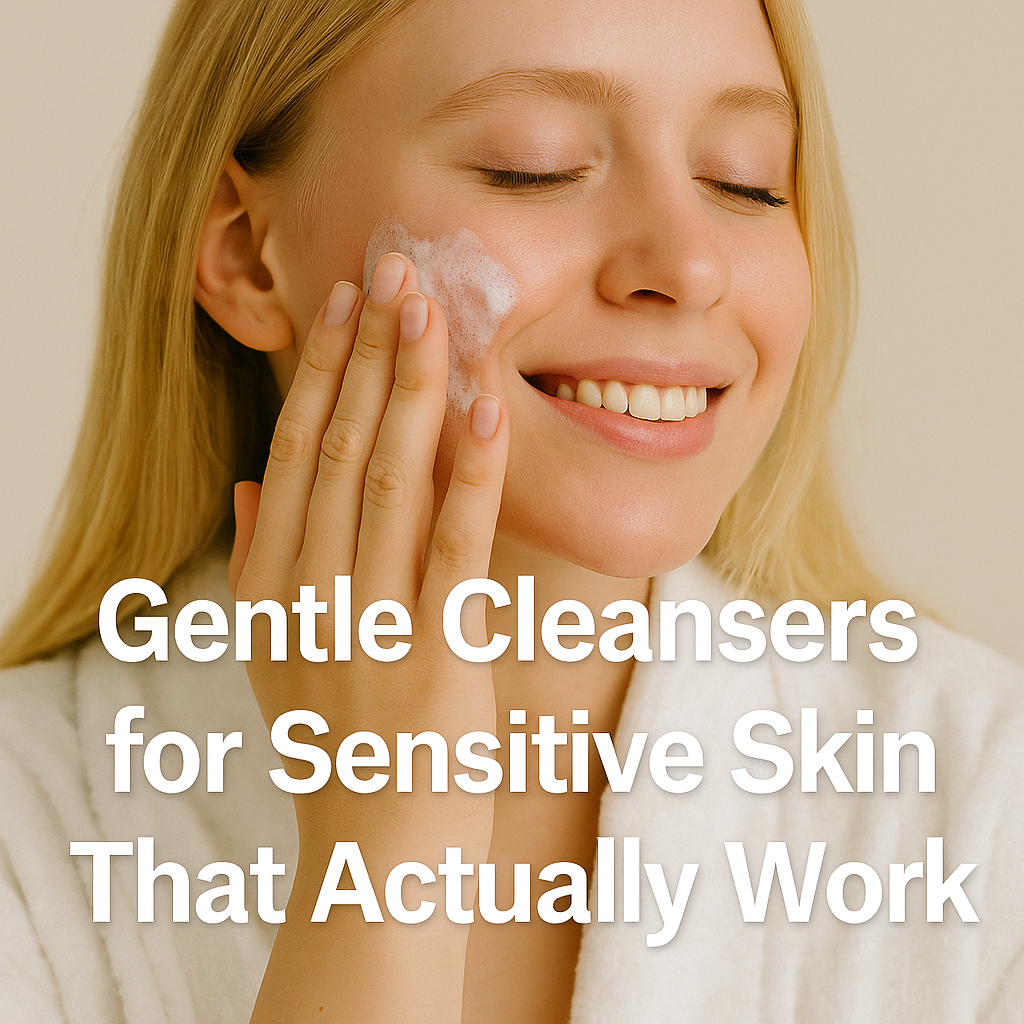 Gentle Cleansers for Sensitive Skin That Actually Work