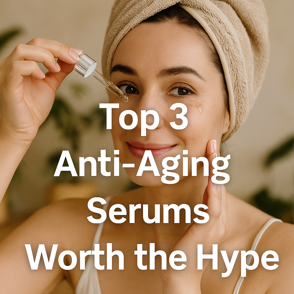 Top 3 Anti‑Aging Serums Worth the Hype