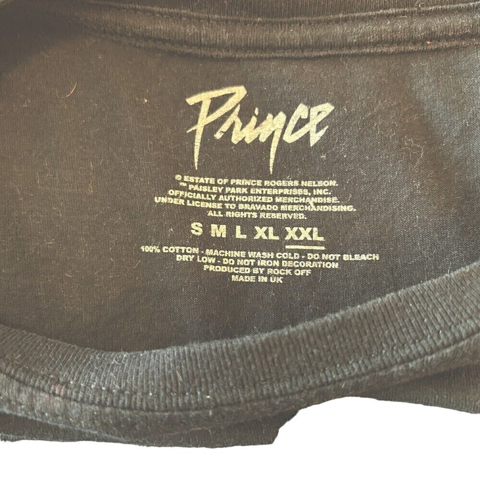 Prince - Purple Rain T-Shirt Motorcycle Graphic Design, Siz=See Photos #111