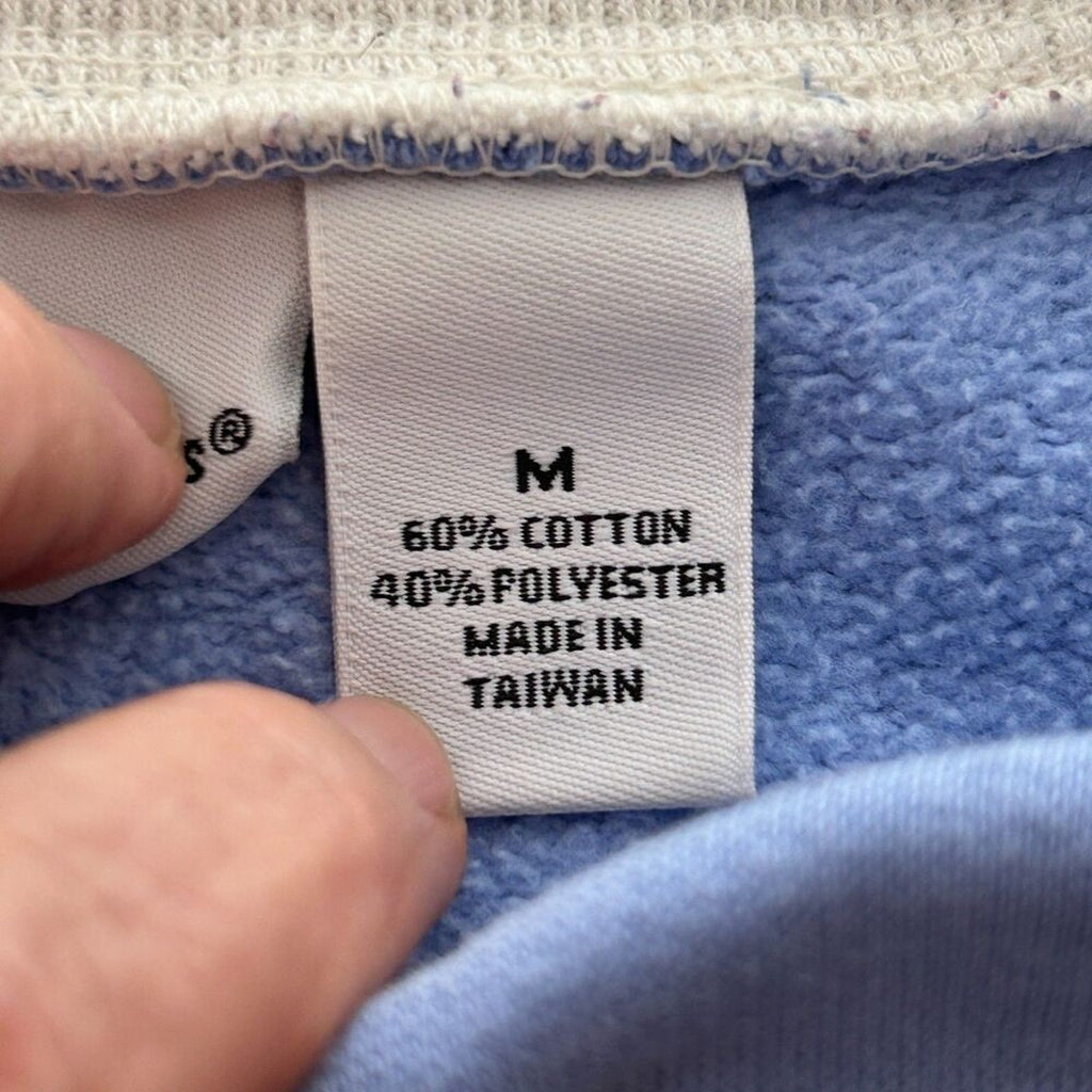 Kim Rogers Women's Size M Flowers, Sweatshirt, Mock T-Shirt Collar  #A-1594