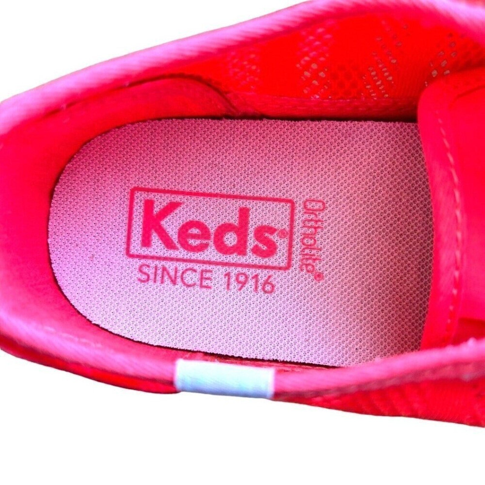 Keds  Womens Sneakers Glow Orange Size 6.5 - See Photos #S3