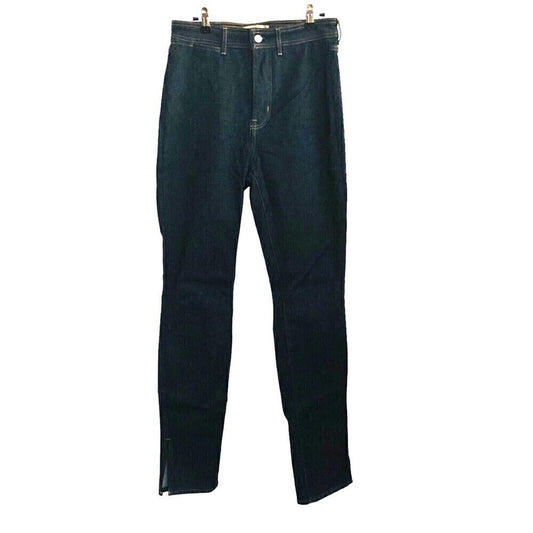 EVERLANE Jeans Womens The Hi-Rise Split Hem Organic Cotton Blue Size 29 #1072