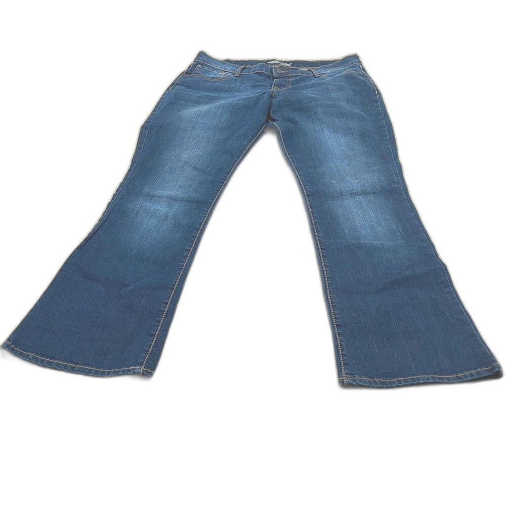 Old Navy Flirt Jeans Blue Bell Bottom Leg Size 36 See Des. For Size #J4-1641