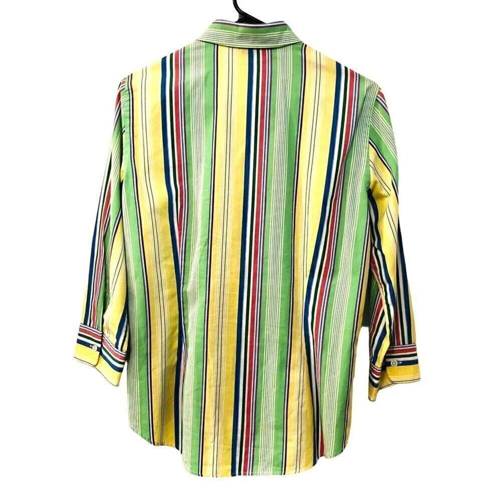 Ralph Lauren Golf Women's Striped Top Size 10 (See Photos) Long Sleeve