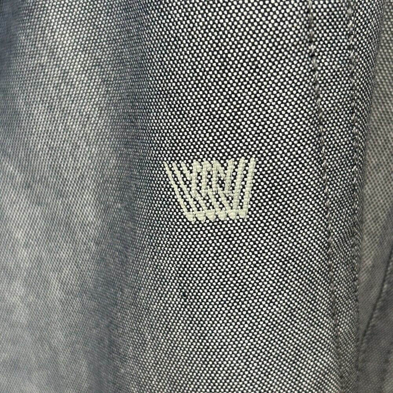 Mark Weldon Men's Button Down Shirt Gray Size X-Large #F1239