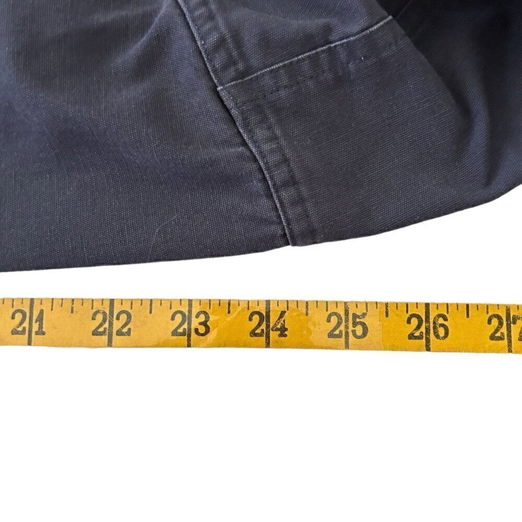 Cabela's Blue Tan Long Sleeve Heavyweight Men's Outdoor Shirt Size XL #H