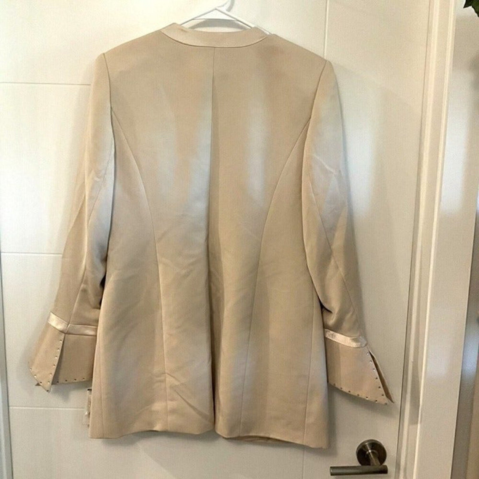 Women's Blazer "Capri" - Size 12 - Champagne w/Camisole Attachment - NEW #BH
