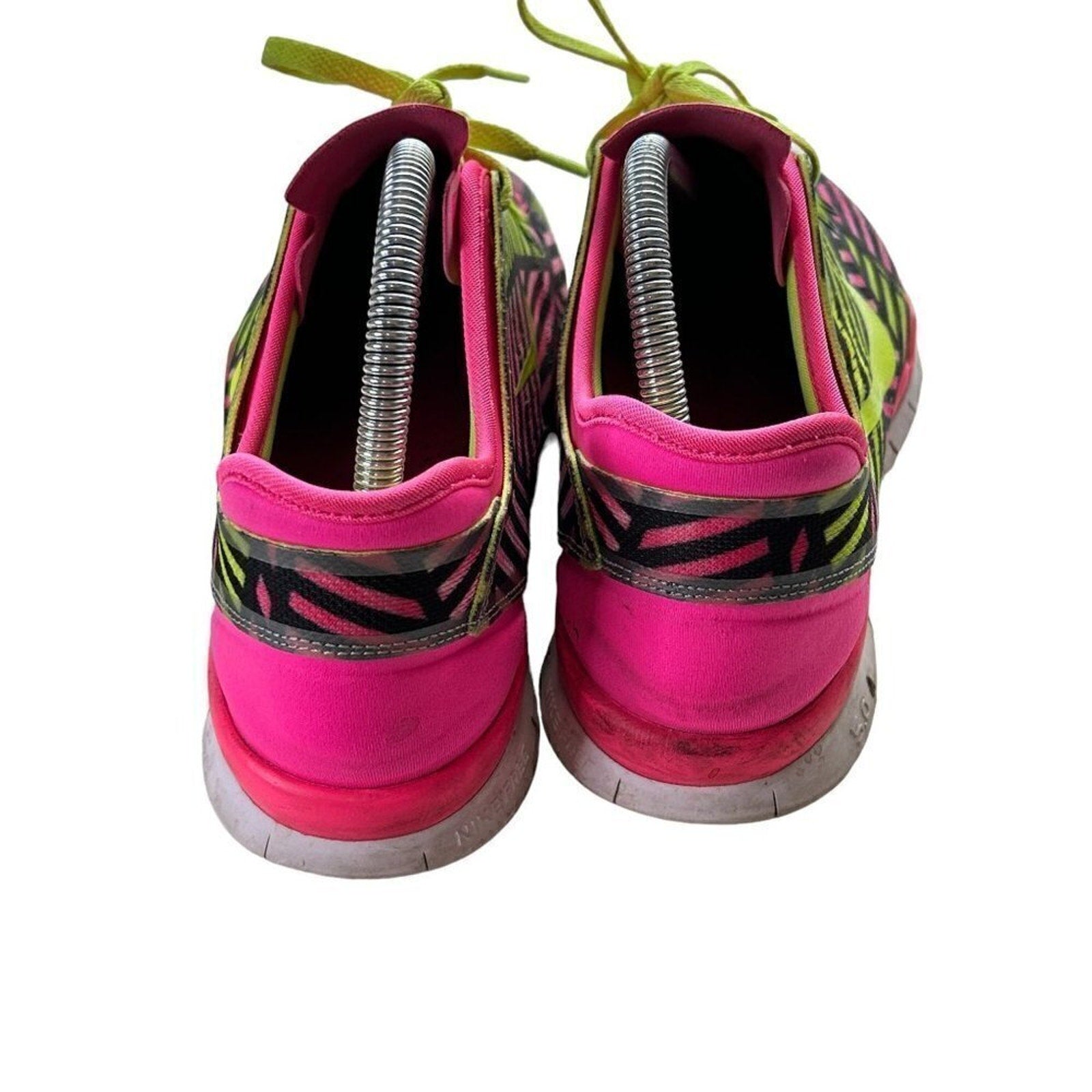Nike Free TR Fit Athletic Shoes — Women’s Size 10, Pink Pow/Volt/Black #1527