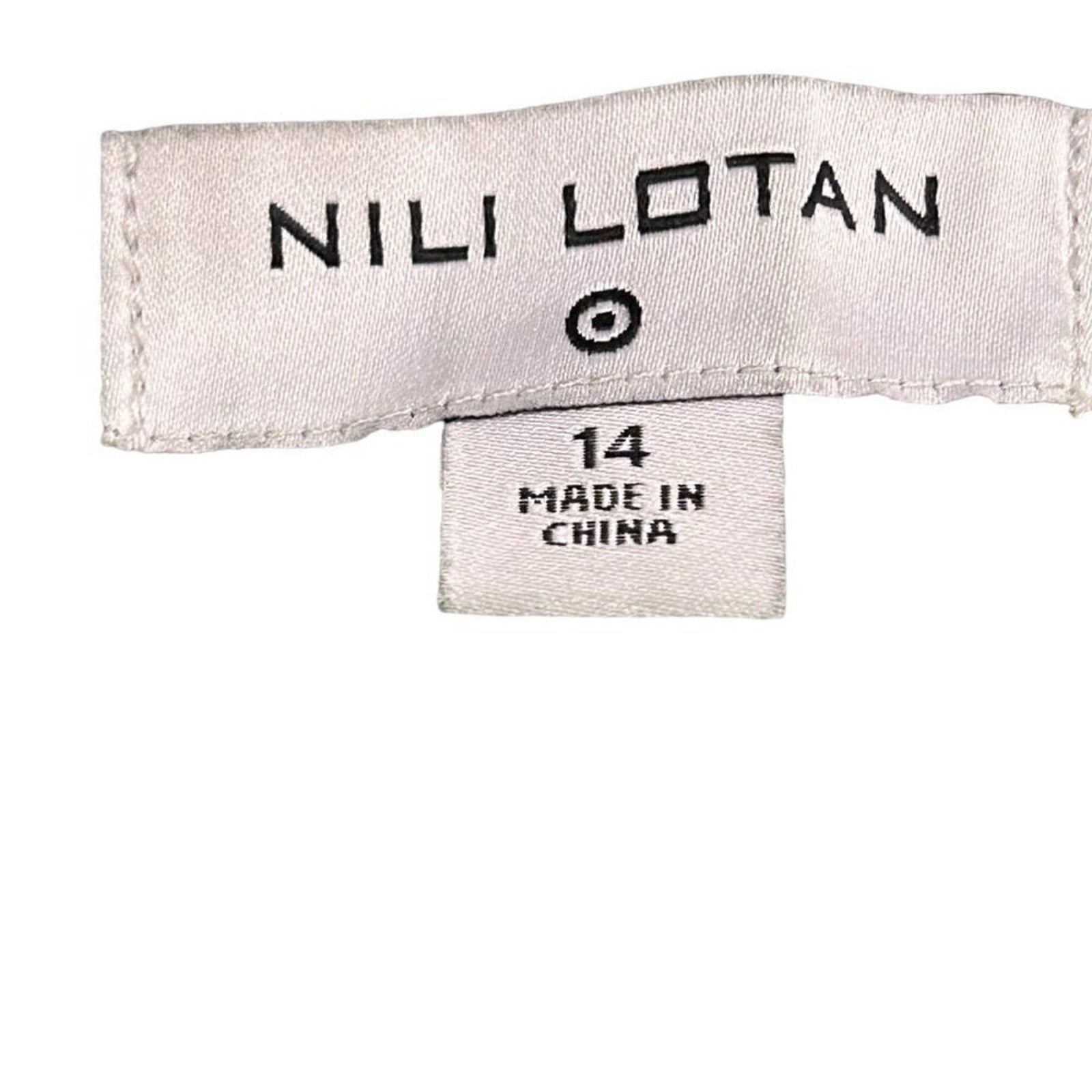 NILI Lotan Green Women's Green Camo Print Jeans Size 14 Hi-Rise #L1380