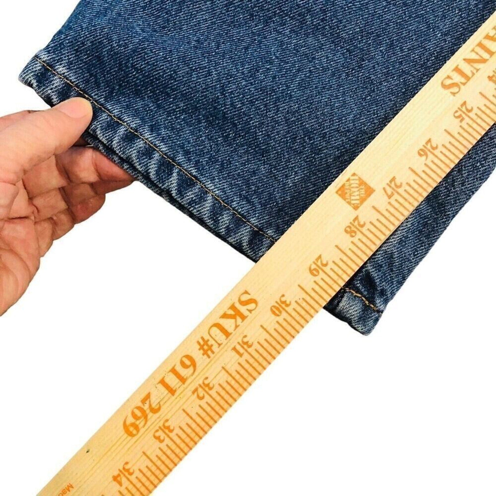 L.L. Bean Double L Original Fit Flannel Lined Women's Denim Jeans Sz. (10) #1081