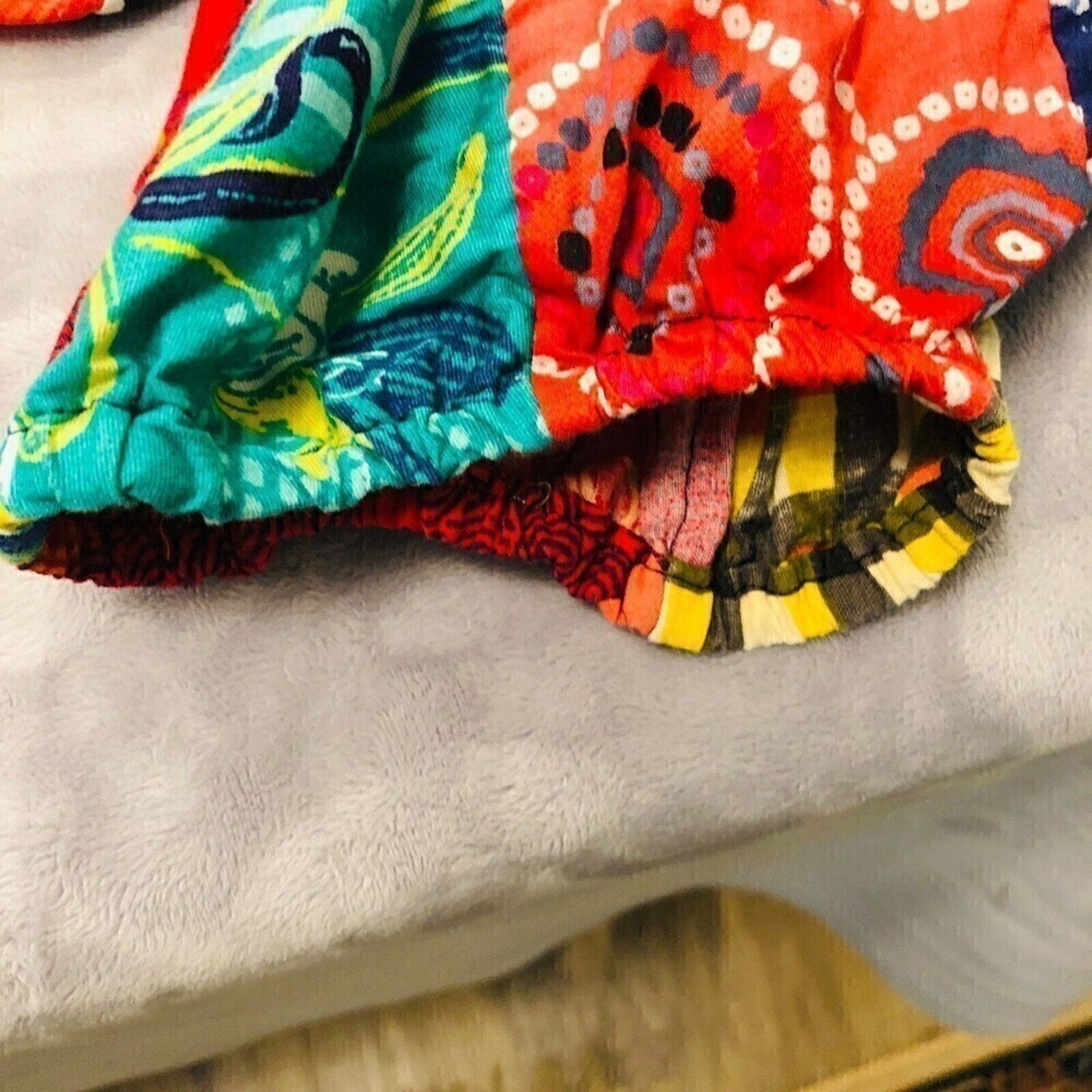 Jumpsuit Sleeveless for Women, Sz. S/M Blowsy Legs, Stretch Top, Multicolor Boho