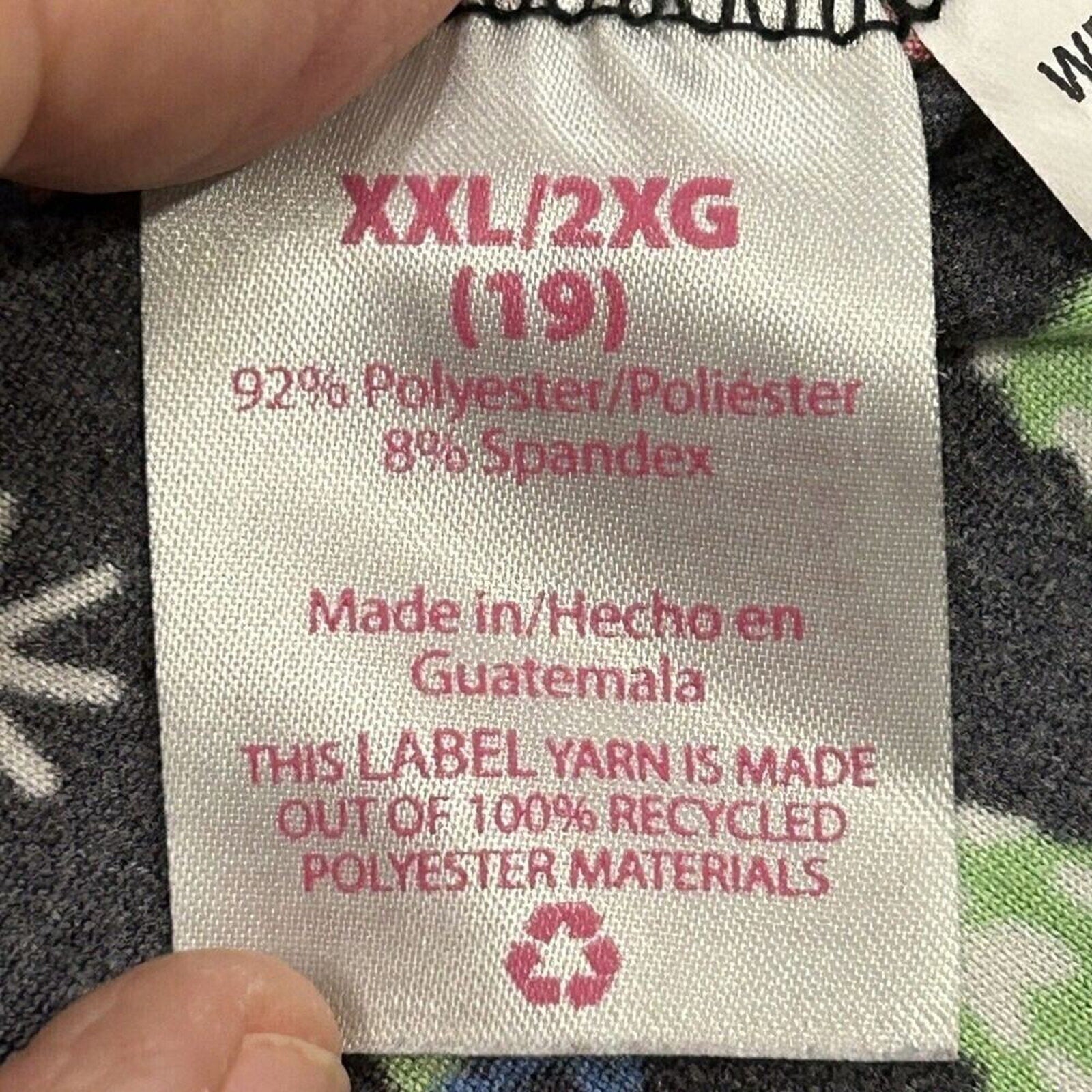 No Boundaries Womens Christmas Holiday Top Sz 2XL V-Neck Poly Spax Bears #K1353