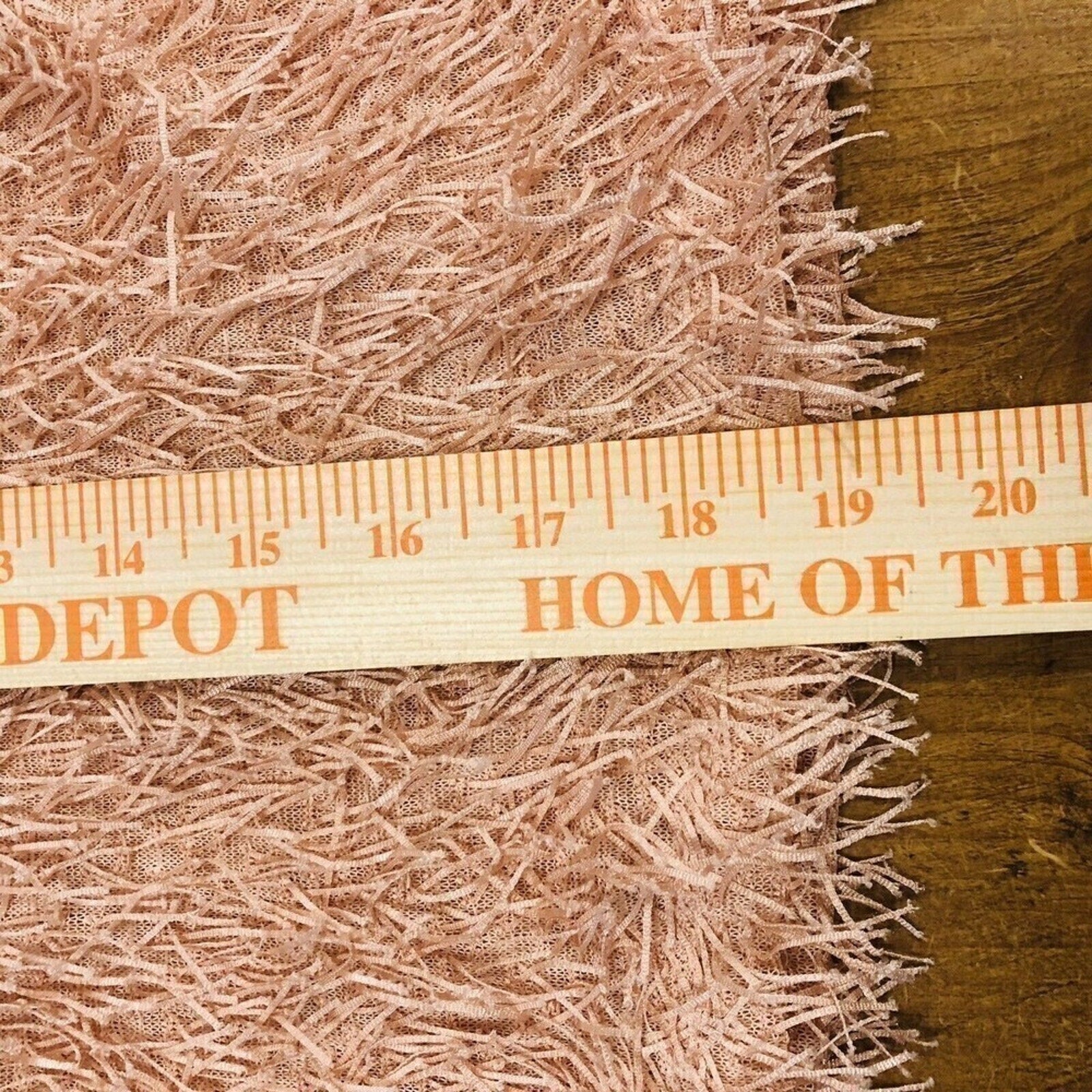 ZARA Trafaluc Pink Fuzzy Fringe Eyelash Popcorn Sweater Top Size ( M ), #1101