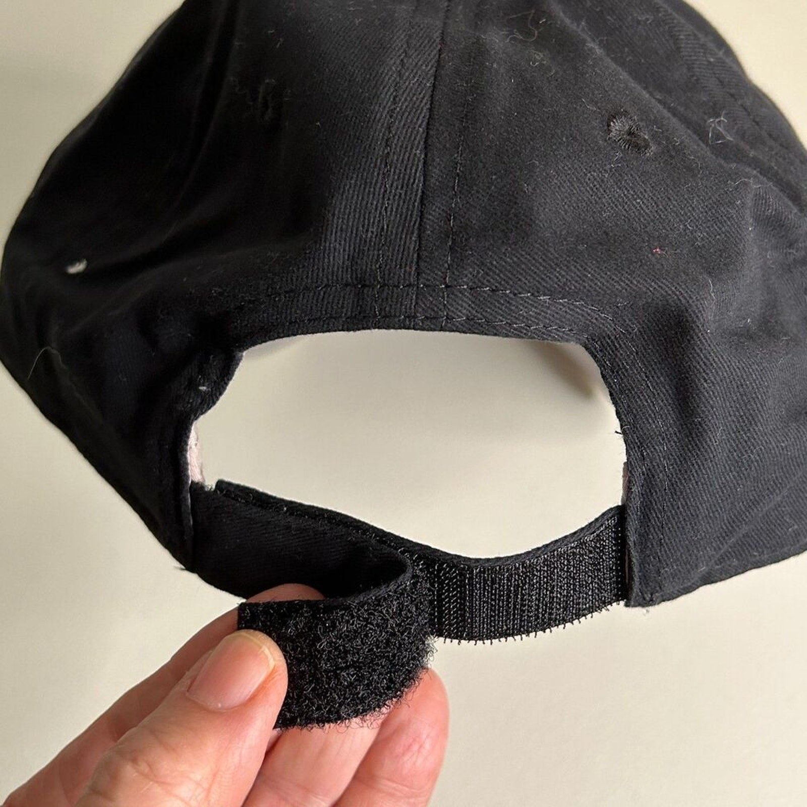 Kawasaki Engines Hat Black Adjustable Velcro Back Strap See Photos NWOT
