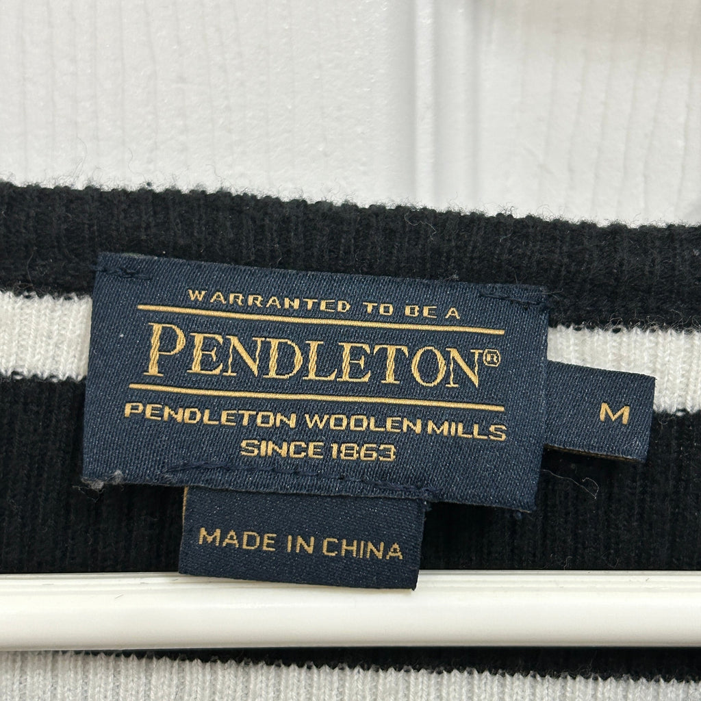 Pendleton Women's Sweater Pullover Size M Long Sleeve Cotton Rayon