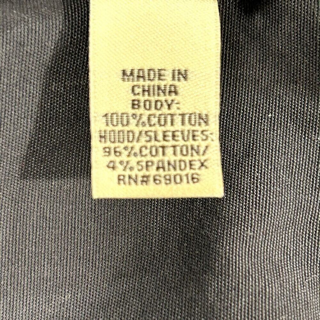 Ruff Hewn Women's Jacket Size XL Gray Hooded Full Zipper #SH