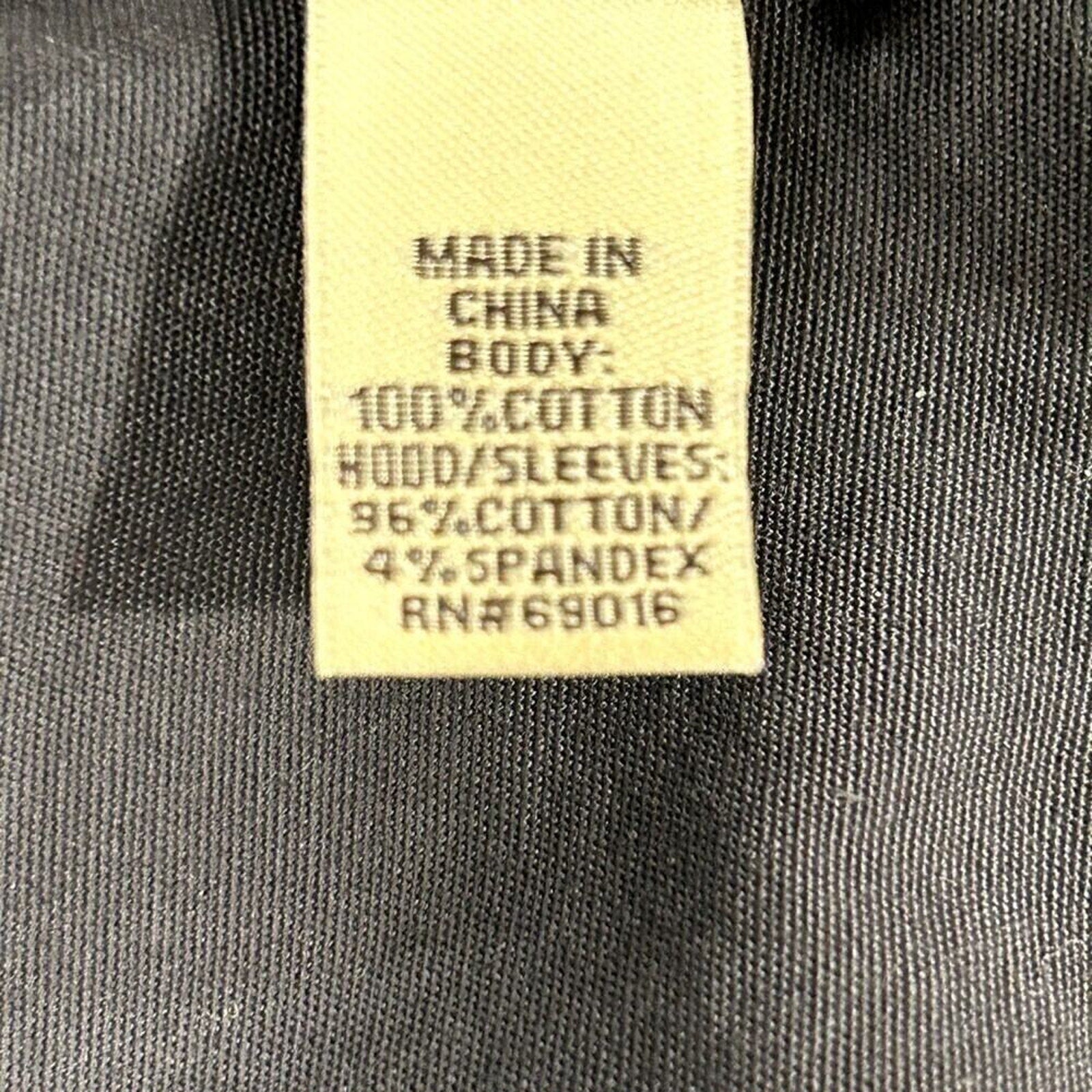 Ruff Hewn Women's Jacket Size XL Gray Hooded Full Zipper #SH