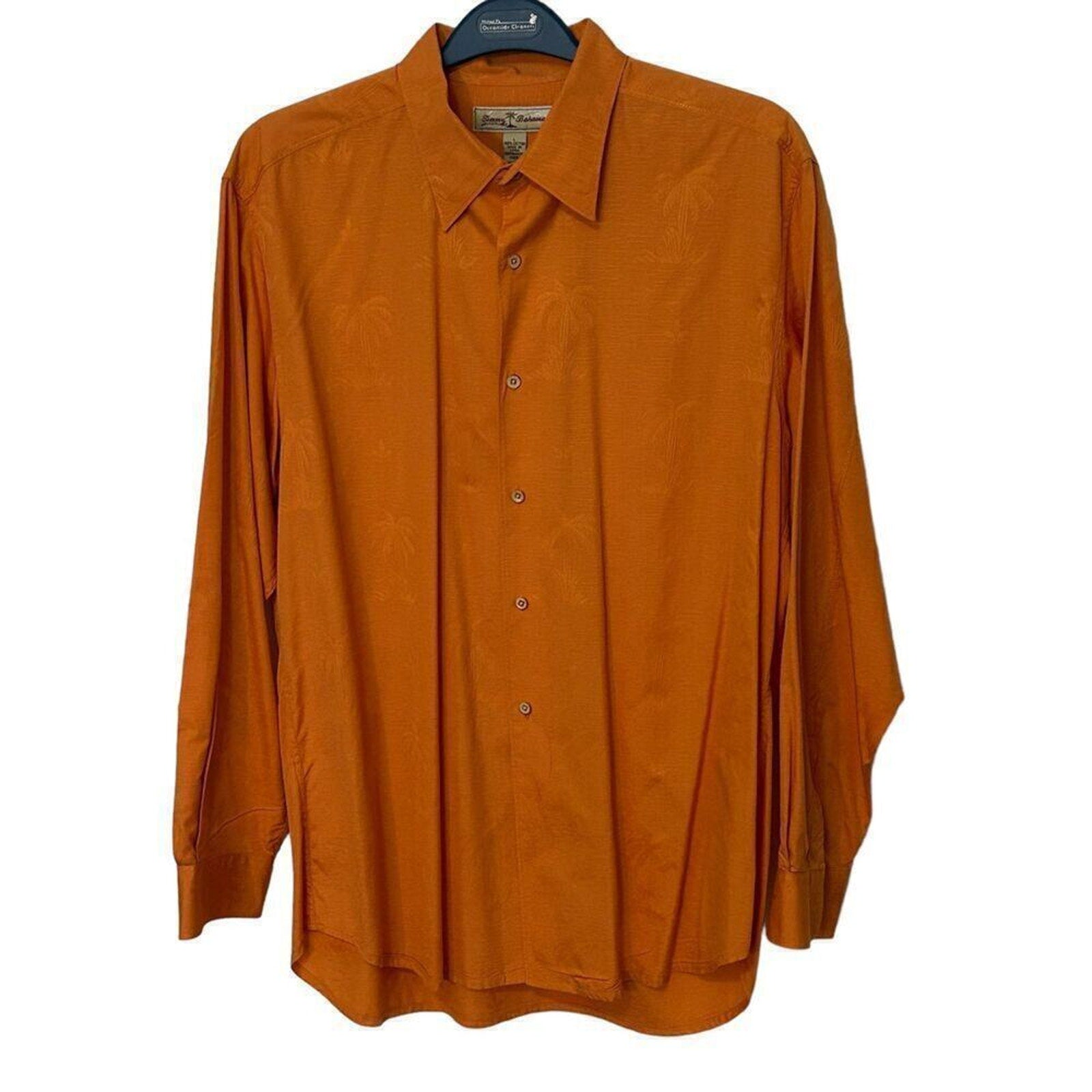 Tommy Bahama Men's Long Sleeve Size L Cotton & Linen Shirts Bundle of 3