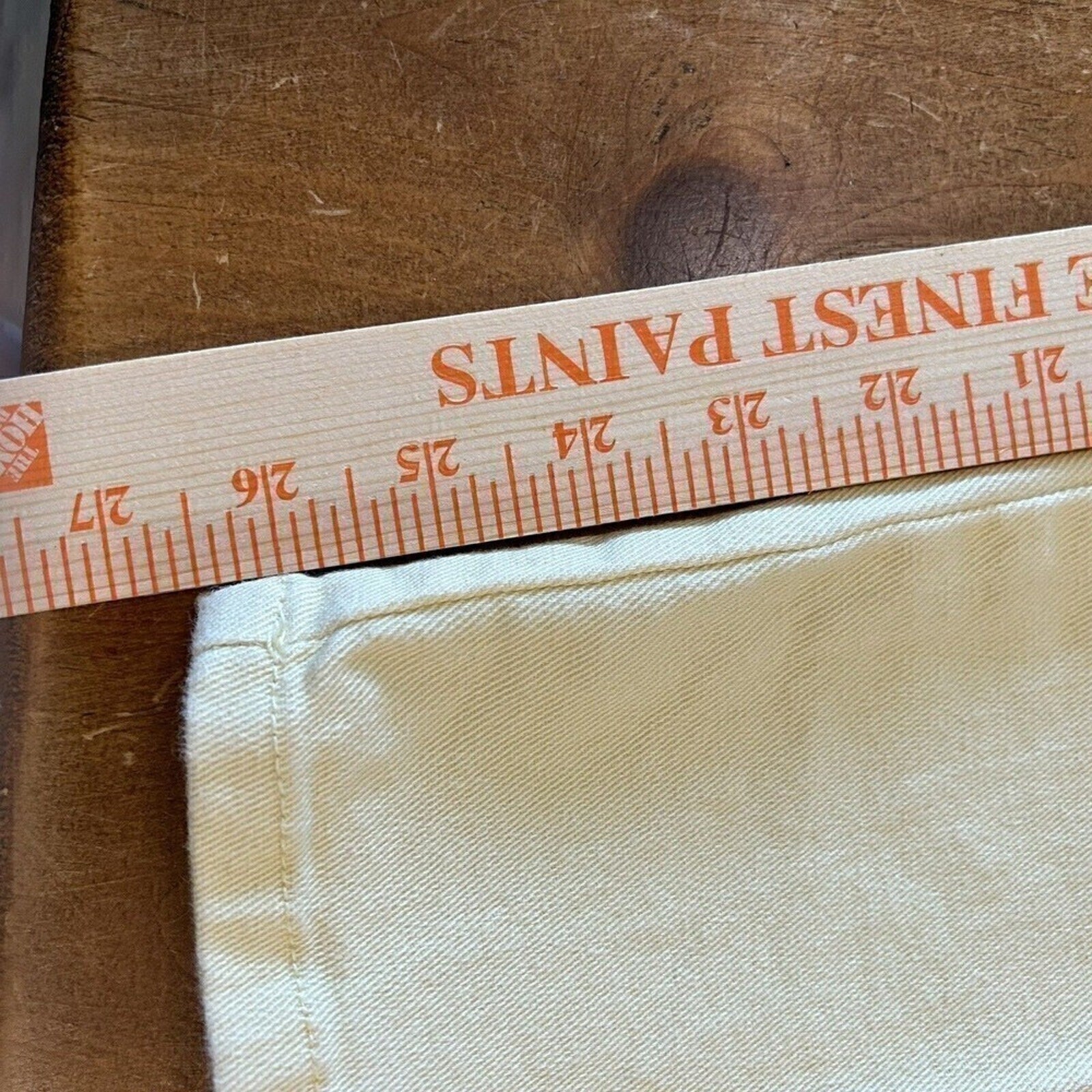 Gloria Vanderbilt High-Rise Jeans, Baby Yellow (not white), Size 14, #1115