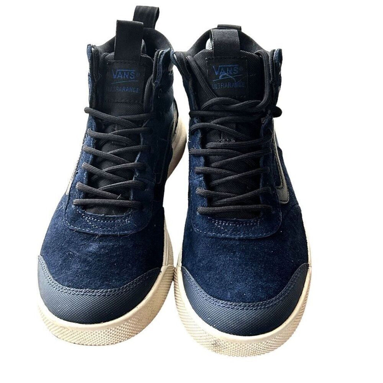 VANS UltraRange OTW Sneakers Boots Men's Sz.7.5, Dress Blue, Black / SkateBoard