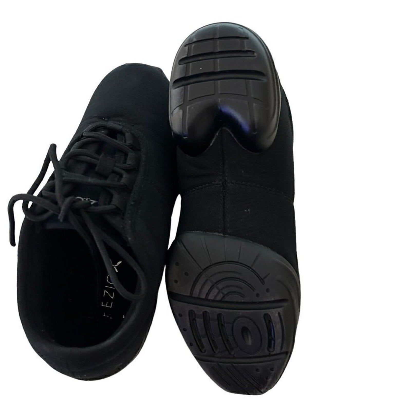 Capezio Women’s Canvas Comfort Shoes — Black, Snug Fit, Size 8 #1535