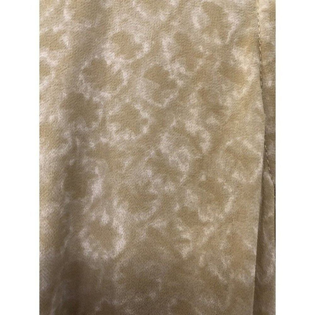 Michael Kors Women’s Flower-Print Maxi Dress Size S — Snap Closure & Front Slit