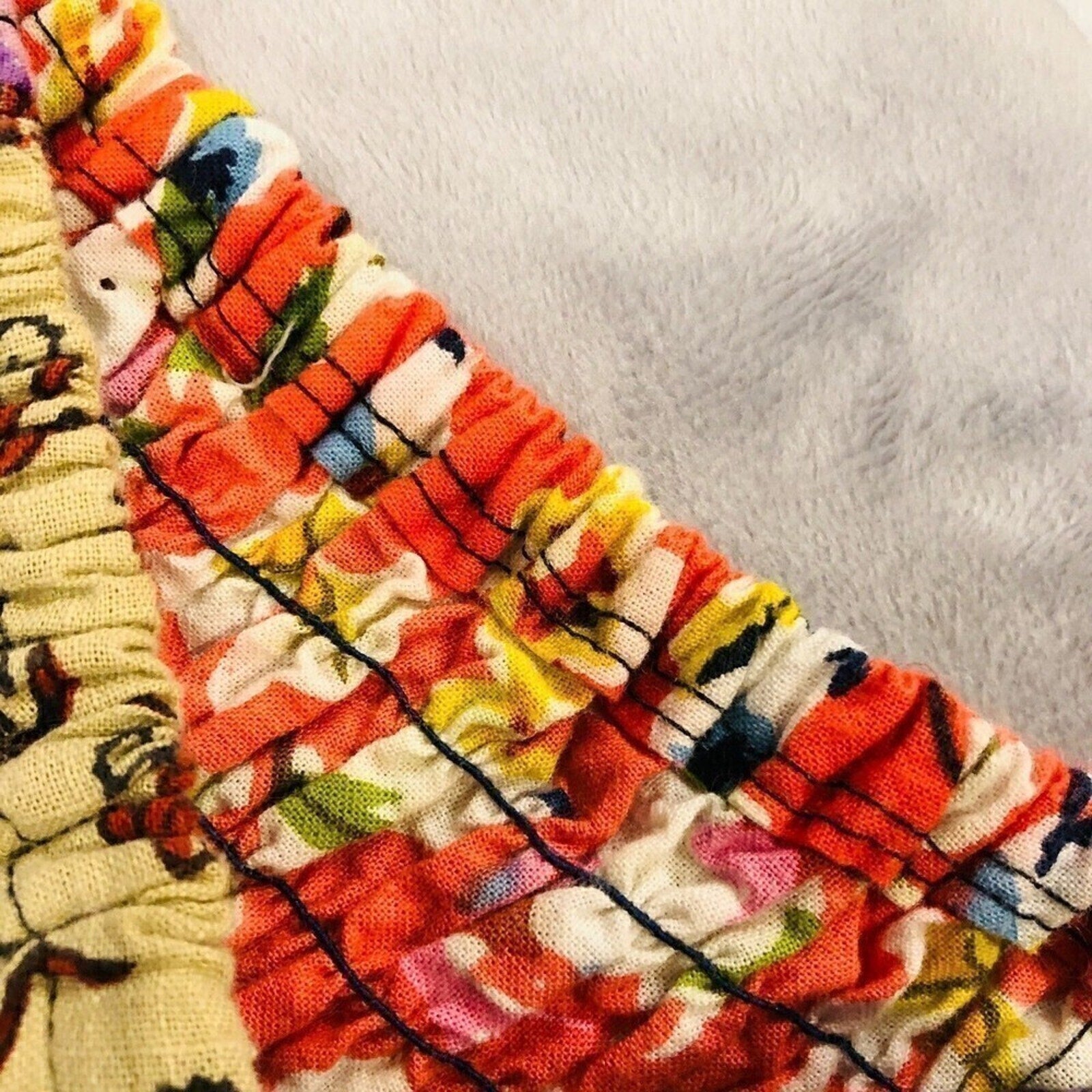 Jumpsuit Sleeveless for Women, Sz. S/M Blowsy Legs, Stretch Top, Multicolor Boho