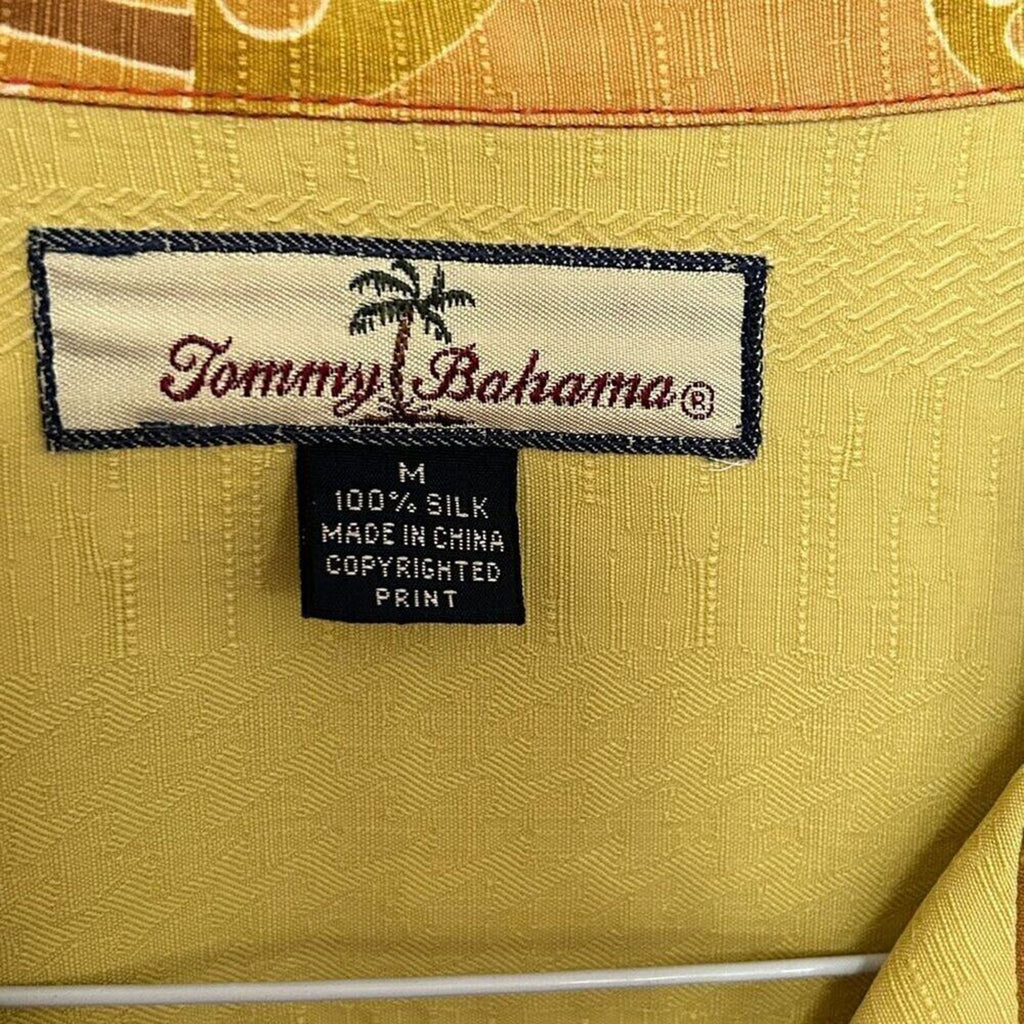 Tommy Bahama Tropical Girls Size M, Silk Relaxed Fit Rare Vintage #J-1565