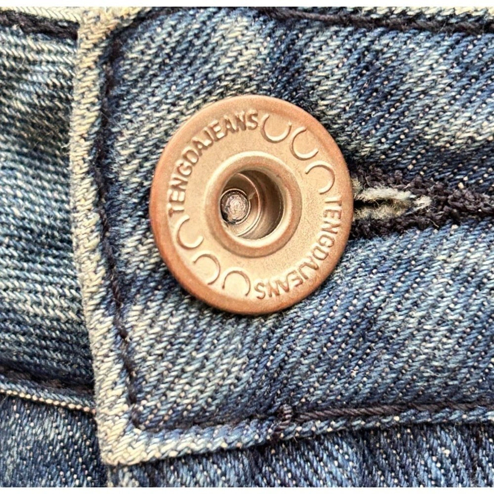 Tengda Jeans Wide Legs Size 30", 10" Leg, Blue Straight Leg, High Rise #J3-#1520