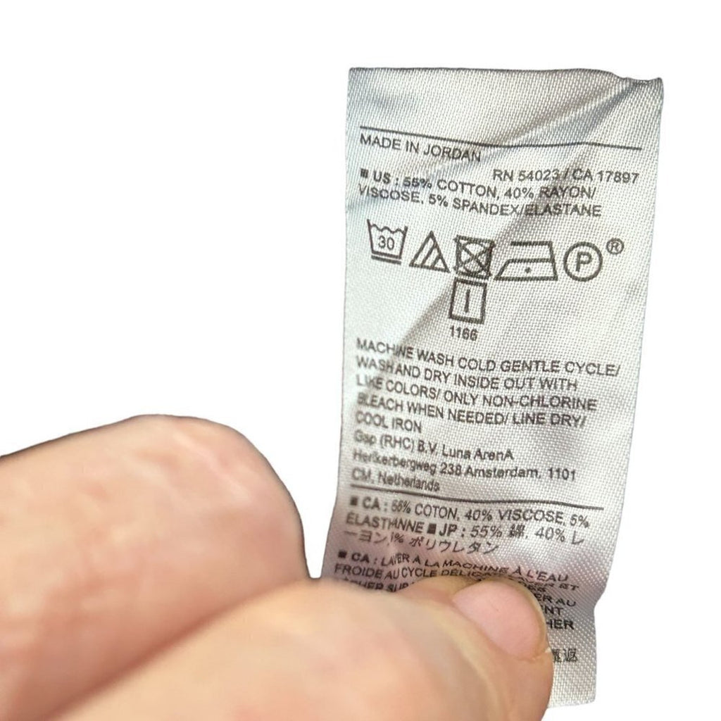 Banana Republic 24-Hour Ponte Women's Pants Size 2 Petite Skinny Cotton #H1493