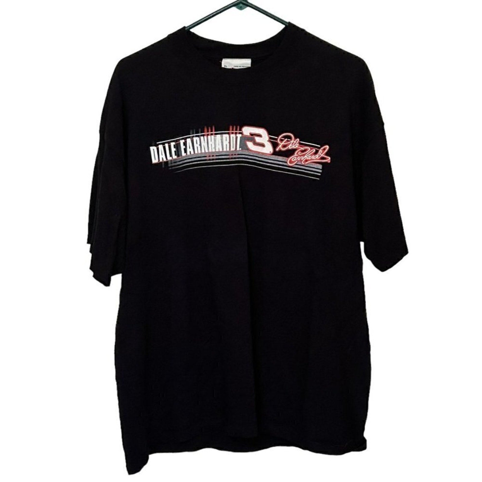 Dale Earnhardt #3 Winners Circle Nascar Vintage Size XL Black T-Shirt #G1539