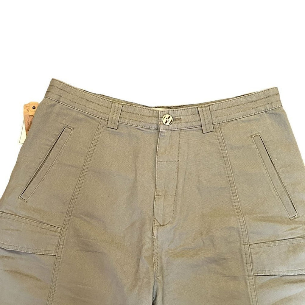 JACHS Men's Cargo Shorts Size 32 Lodin Green Baggy Cargo Pockets #P1532