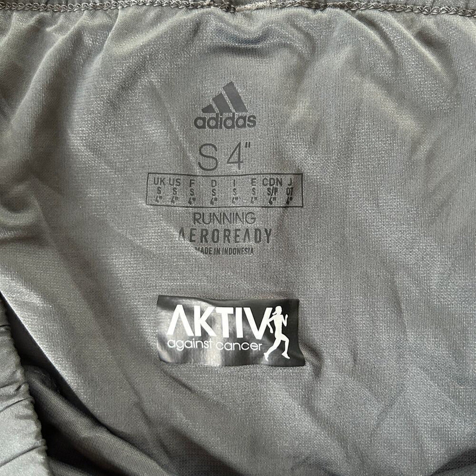 Adidas Women’s M20 4″ Run Marathon Shorts – Size S, Black with Pink Accents