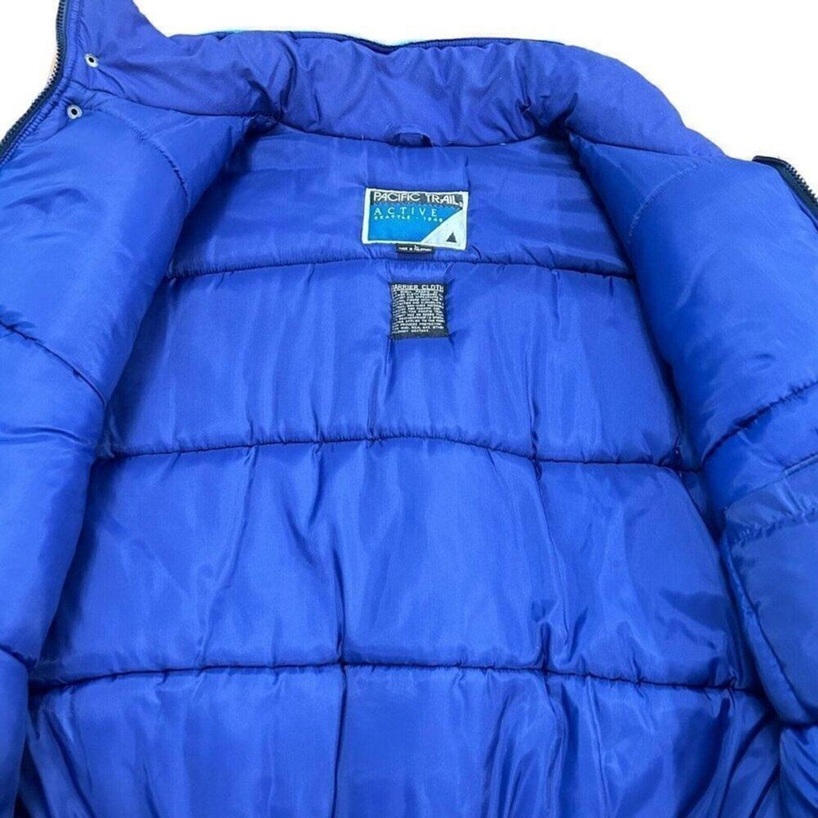 Pacific Trail Active Men's Thick Puffer Jacket Sz. Large Barrier Cloth #SH