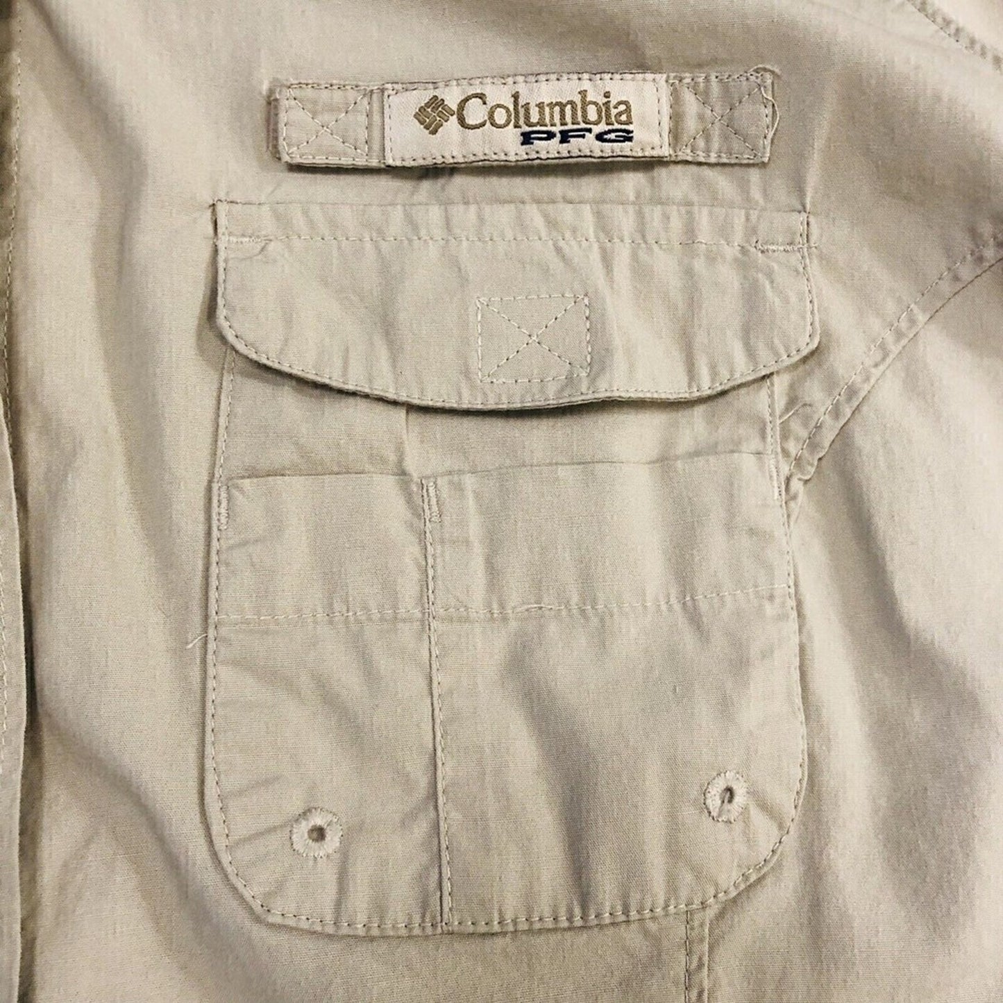 Columbia PFG Women’s Short Sleeve Fishing Shirt Sz Small 1078