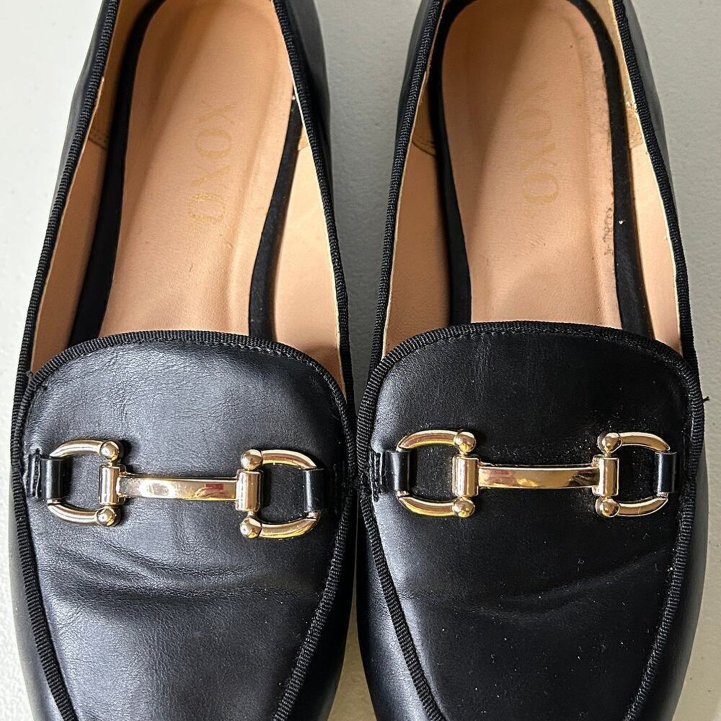 XOXO Flats Loafers  Women's Size 9 (US) Shoes Casual Black, Gently Worn