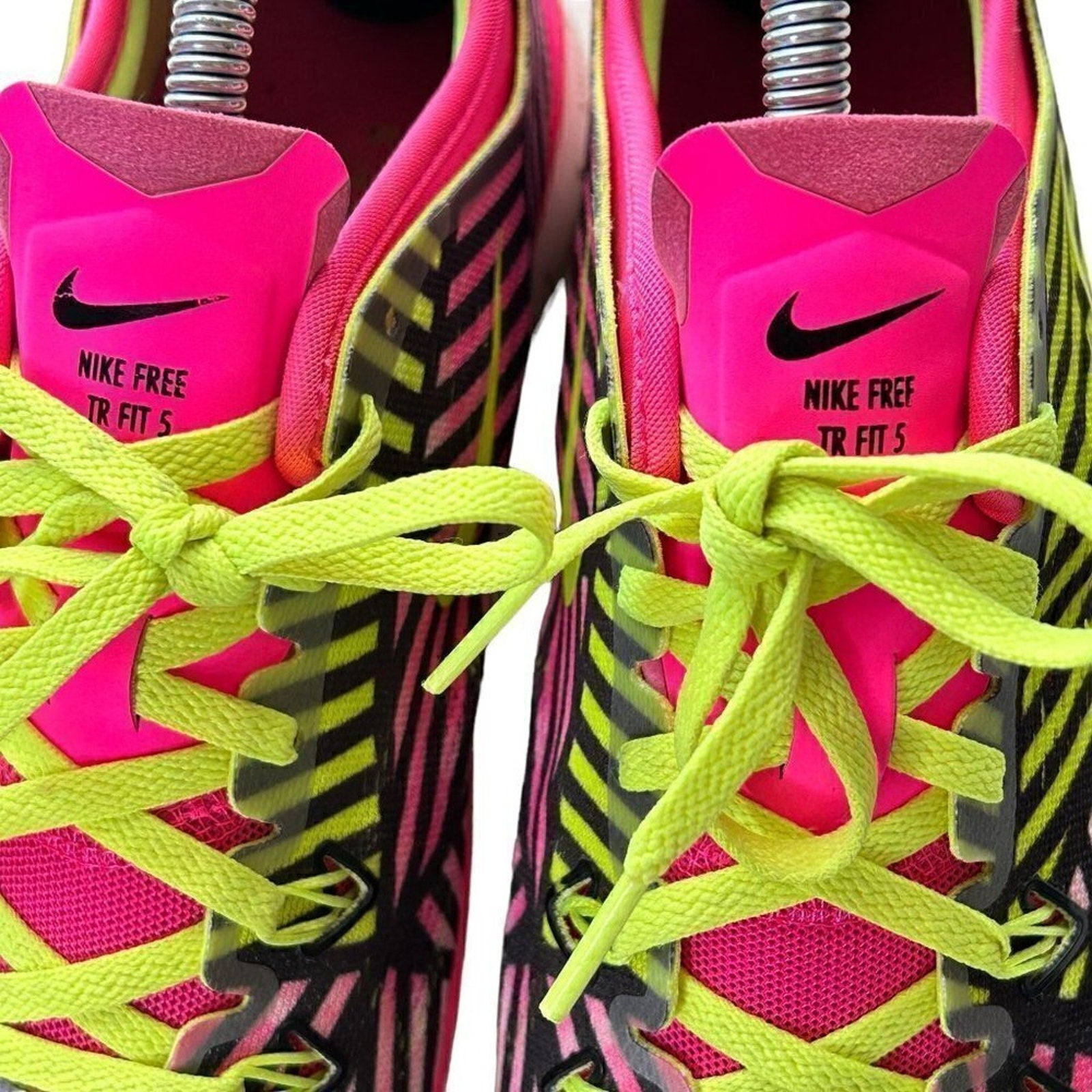 Nike Free TR Fit Athletic Shoes — Women’s Size 10, Pink Pow/Volt/Black #1527