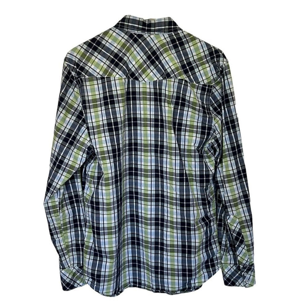 Bullhead Men's Size M Shirt Pearl Snap Western Cowboy Rodeo Lg. Sleeve #B1460