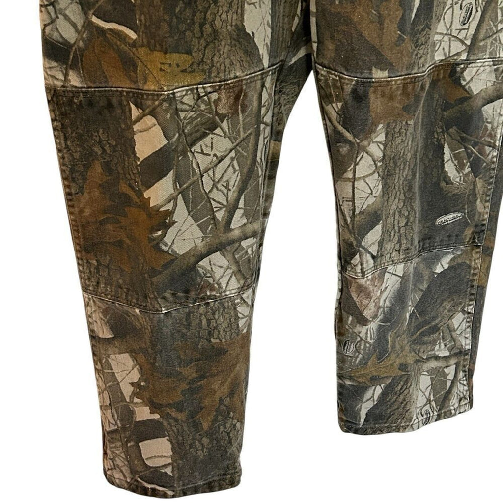 Wrangler Hunting Pants Men Size 42 x30 Realtree Hardwoods Camo Dubl. Knee