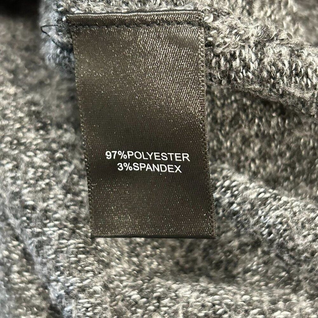 Tahari Women's Size S (Oversized) Cowl Neck Sweater, Grey, Long Sleeve #N1431