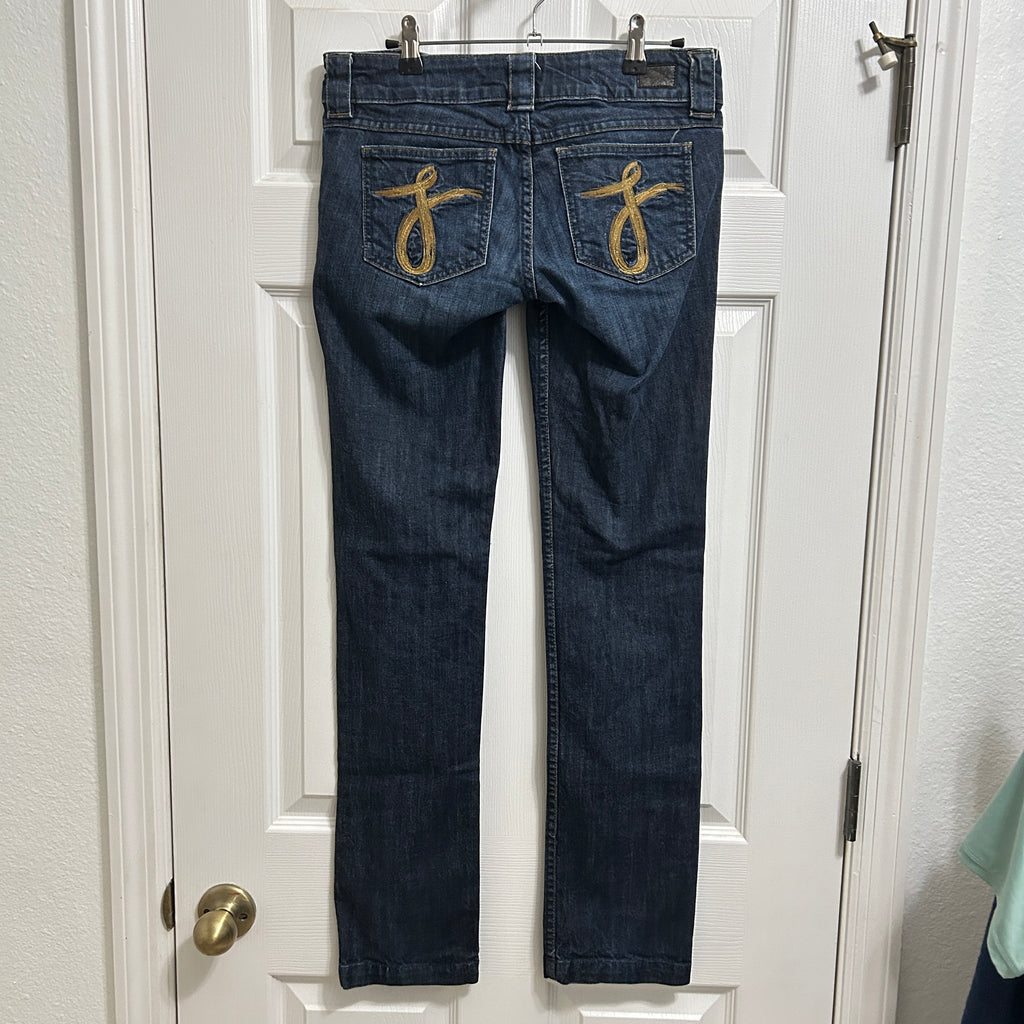 Juicy Couture Women’s Blue Straight Leg Jeans Size 27