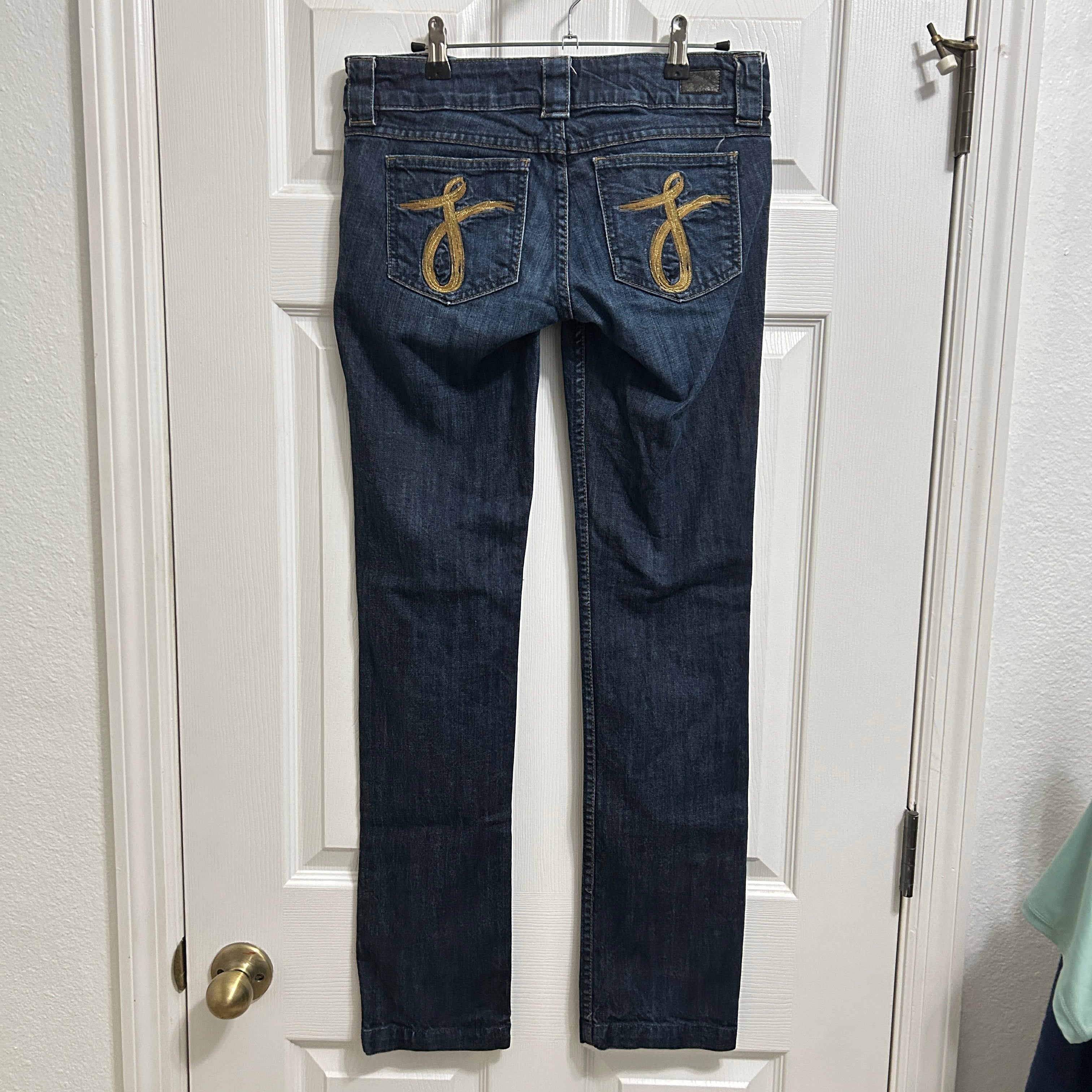 Juicy Couture Women’s Blue Straight Leg Jeans Size 27