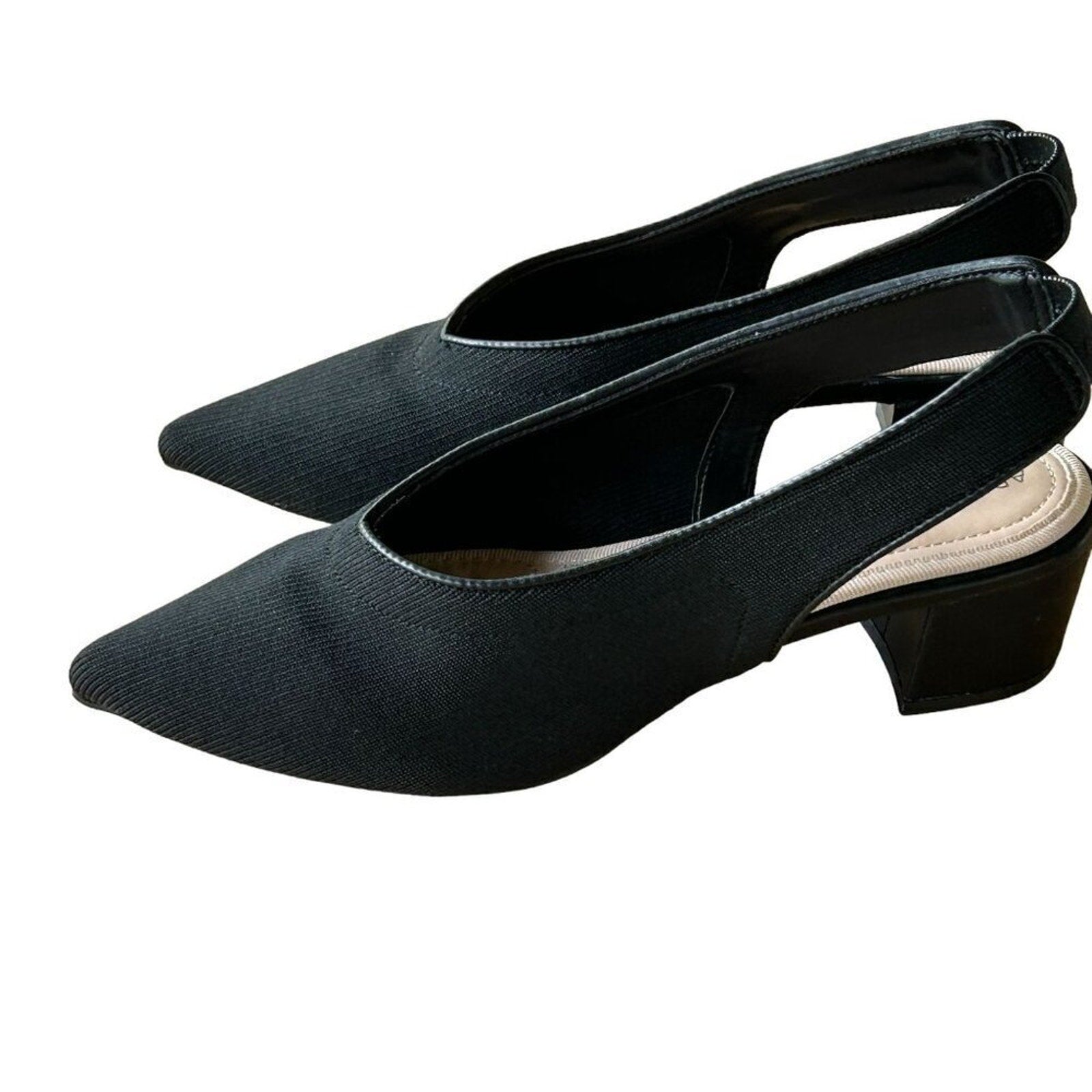 Adrienne Vittadini Knit Slingback Women's Shoe Size 8M - INV #S6