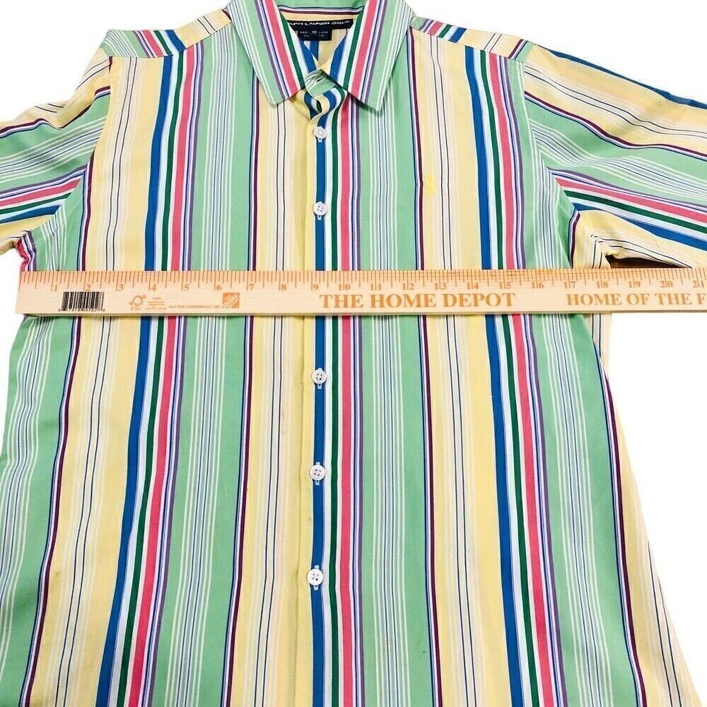 Ralph Lauren Golf Women's Striped Top Size 10 (See Photos) Long Sleeve